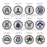 Masonic Craft Provincial Apron Badges Ranks