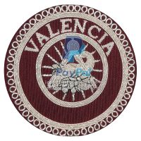 Masonic Craft Provincial Steward Apron Badge - Valencia