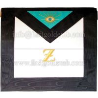 Masonic Scottish Rite Leather Masonic apron - 4th degree - AASR