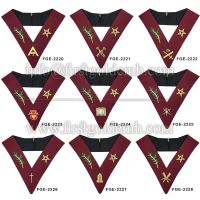 Masonic Blue Lodge 14th Degree Collars- Set