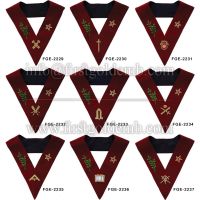 Scottish Rite 14th Degree Lodge Of Perfection Officer Collars Set