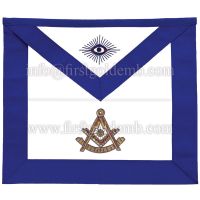 Masonic Blue Lodge Past Master Apron