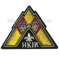Military Rank Bullion Blazer Badge