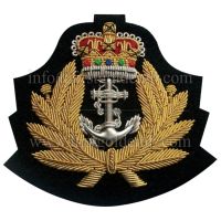 Navy Officer Bullion Blazer Badge