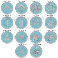Masonic Craft Apron Badge All Ranks