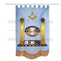 Gold Wire Handmade Embroidered Masonic Banners