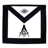 Masonic Master Mason Funeral Apron Hand Embroidered