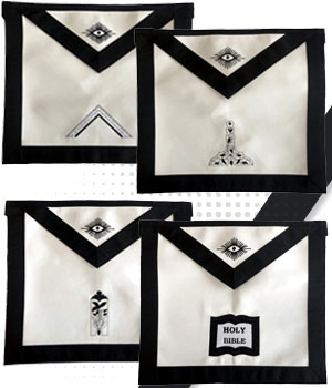 Masonic Funeral Aprons