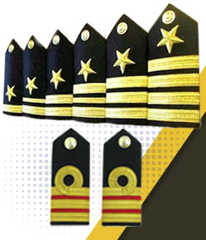 Navy Rank Shoulder Boards