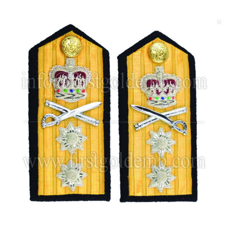 Navy rank shoulder boards