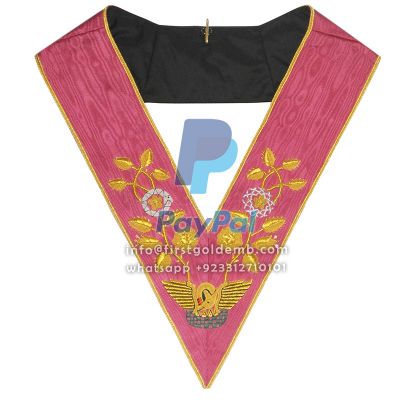 Rose Croix Regalia 18th Degree Collar