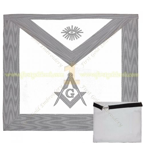 Mm White Apron Master Mason Masonic Regalia