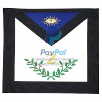 4th Degree Apron Masonic AASR Machine Embroidered