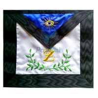 4th Degree Apron Masonic AASR Apron Machine Embroidered