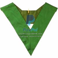 5th Degree Scottish Rite Collar - Green Moire