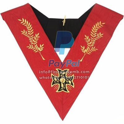 18th Degree Scottish Rite Collar - Red