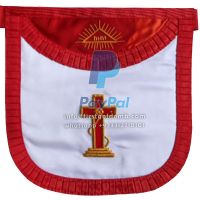 18th Degree Scottish Rite Apron - White & Red