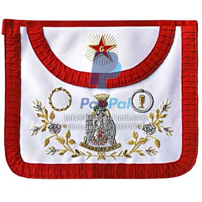 18th Degree Scottish Rite Apron - Red