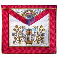 18th Degree Scottish Rite Apron - Silk