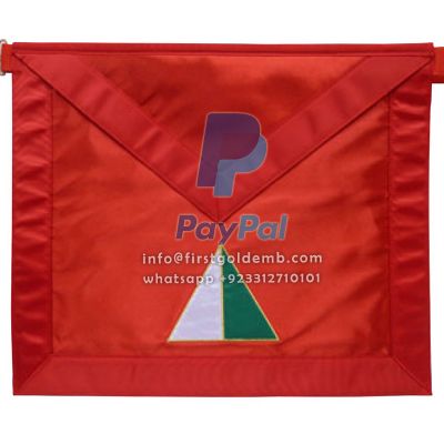 26th Degree Scottish Rite Apron - All Red