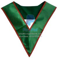 29th Degree Scottish Rite Collar - Green Satin