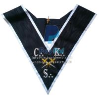 30th Degree Scottish Rite Collar - CKS Black