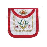 Scottish Rite AASR "M+B" Apron