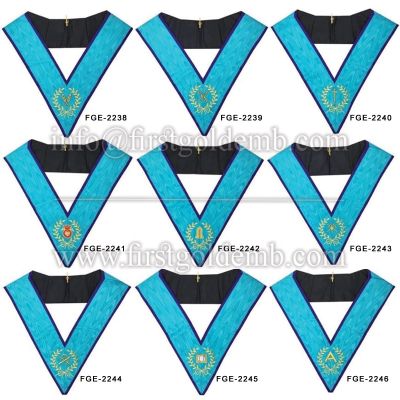 Memphis Misraim Officer Collars Set