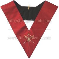 Masonic AASR collar 18th degree - Knight Rose Croix - Master of Ceremonies