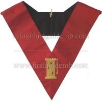 Masonic AASR collar 18th degree - Knight Rose Croix - Tour Guard