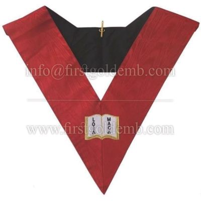 Masonic AASR collar 18th degree - Knight Rose Croix- Orator