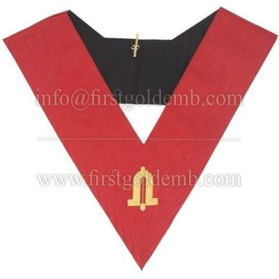 Masonic AASR collar 18th degree - Knight Rose Croix - Junior Warden