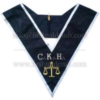 Masonic Officer's collar - ASSR - 30th degree - CKH - Premier Grand Juge