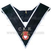 Masonic Officer's collar - ASSR - 30th degree - CKH - Grand Almoner