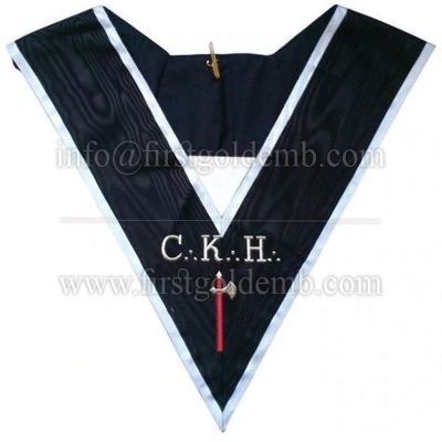 Masonic Officer's collar - ASSR - 30th degree - CKH - Chevalier Grand Introducteur