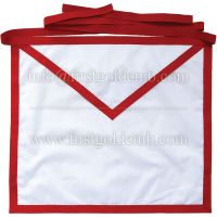 Masonic Holy Royal Arch White Cotton Duck Cloth Member Apron