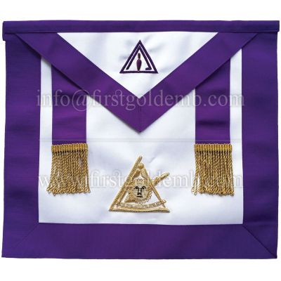 Masonic Past Thrice Illustrious Master Apron PTIM