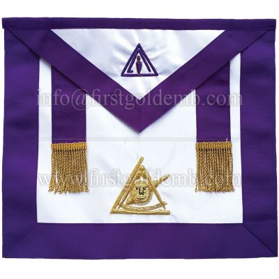 Masonic Past Thrice Illustrious Master PTIM Apron