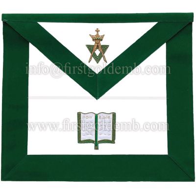 Allied Masonic Degree AMD Officer Apron - Chaplain