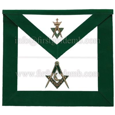 Allied Masonic Degree AMD Officer Apron - Junior Deacon