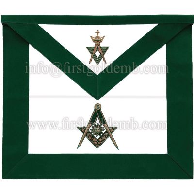 Allied Masonic Degree AMD Officer Apron - Senior Deacon