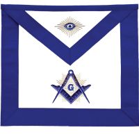 Masonic Master Mason Blue Lodge Apron With Radiant G