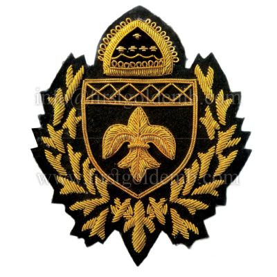 Crest Applique Bullion Blazer Badge