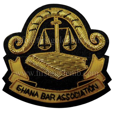 Ghana Bar Association Bullion Blazer Badge