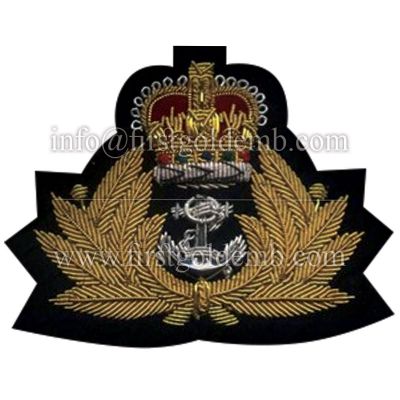 Navy Officer Bullion Blazer Badge