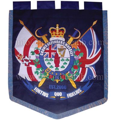 Pinterest Crown Defender's Flute Band Pennant