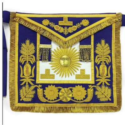 Deluxe Masonic Past Grand Master Apron Grand Lodge of Nova Scotia Canada