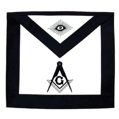 Masonic Master Mason Funeral Apron Hand Embroidered